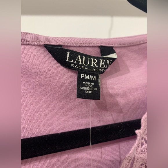 RALPH LAUREN NWT Shirt WOMEN'S PETITE Medium cotton top - Picture 4 of 4